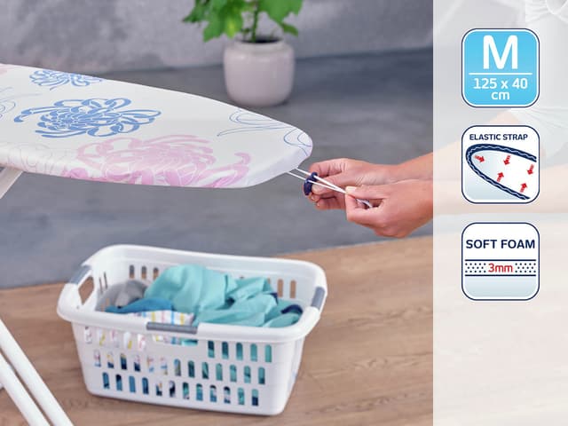 Leifheit Cotton Classic M Strygebetræk 125 x 40 cm
