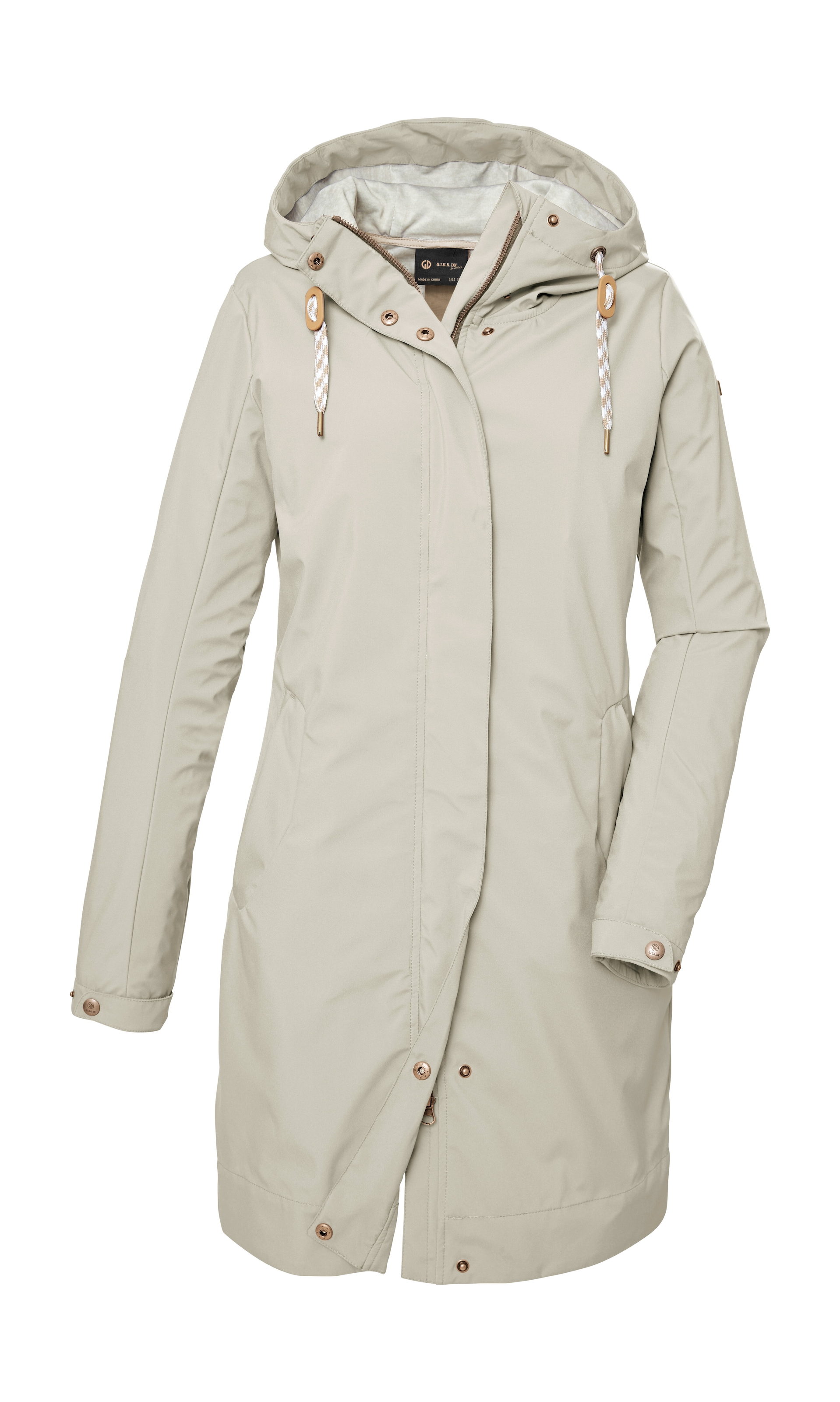 G.I.G.A. DX by killtec Softshellparka »GS 16 WMN SFTSHLL PRK« Wasserdichter, atmungsaktiver Parka aus recycelten Materialien