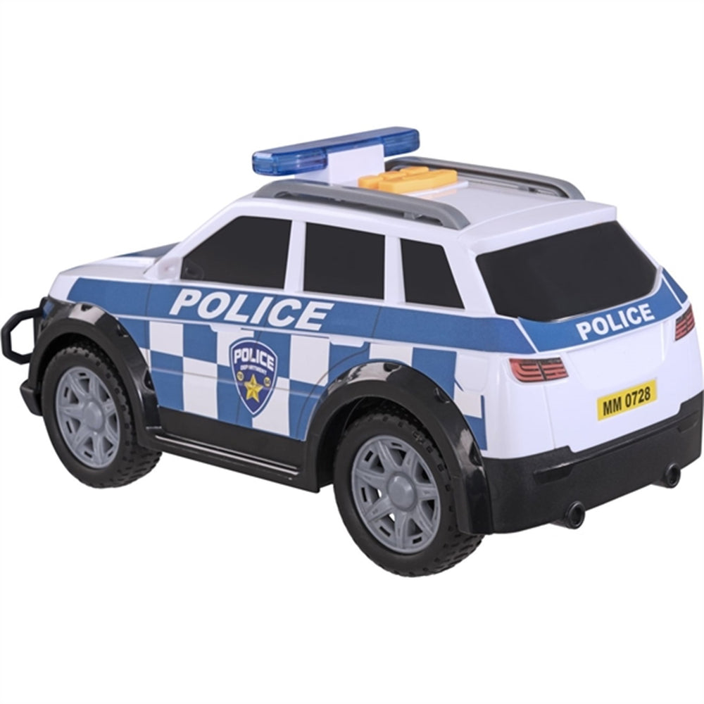 Mighty Moverz Politi 4 x 4 White