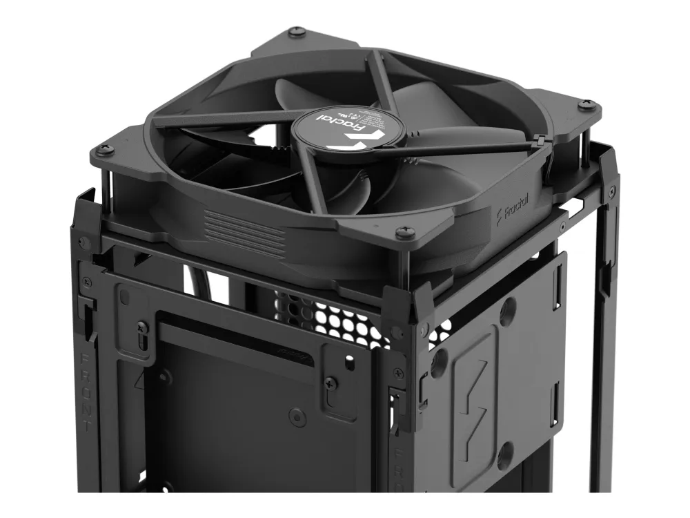 Fractal Design Mood - PC-etui - mini ITX - ingen strømforsyning (SFX / SFX-L) - lysegrå - USB/Audio/Mic