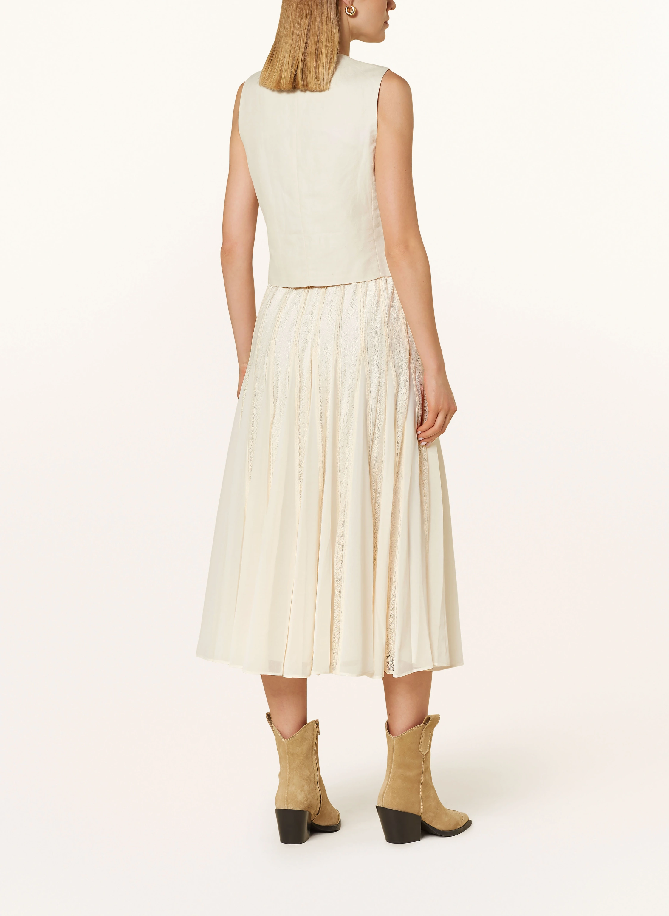 LAUREN RALPH LAUREN Rock im Materialmix