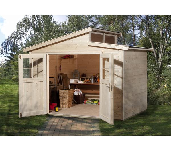 Weka Gartenhaus 226 Gr. 3, ca. B327/H252/T231