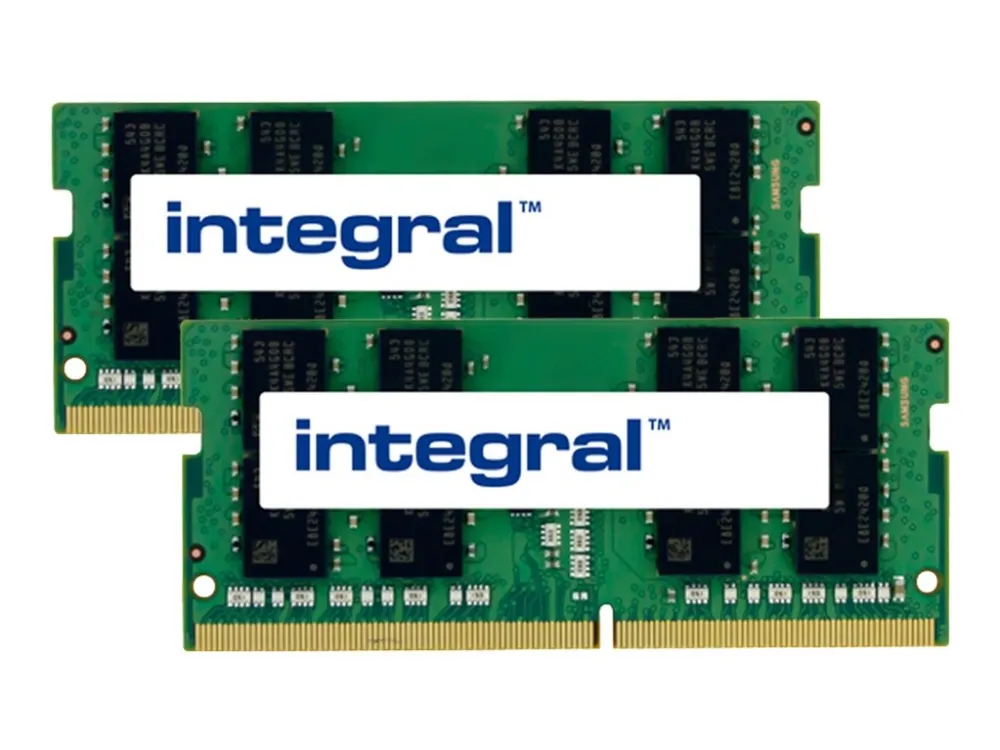 32GB (2x16GB) LAPTOP RAM MODULE KIT DDR4 2133MHZ INTEGRAL