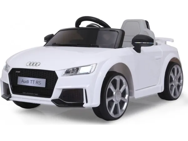 Jamara Audi TT RS, 3 År, 4 hjul, Hvid, Batterier påkrævet
