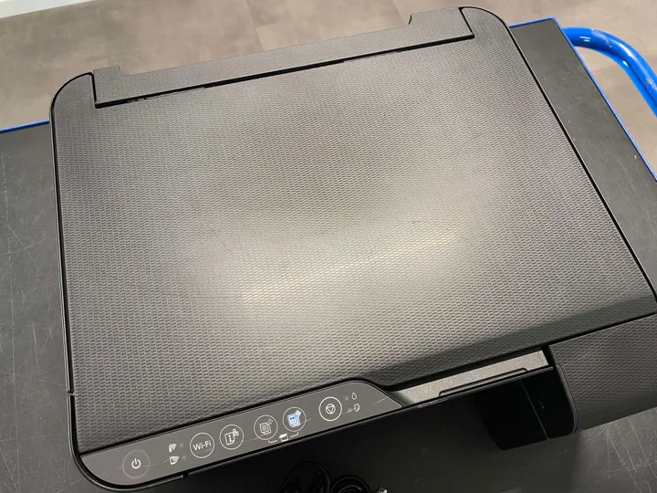 [OUTLET] - Epson EcoTank ET-2812 - Multifunktionsprinter - farve - blækprinter - kan genopfyldes - A4 (medie) - op til 10 spm (udskriver) - 100 ark - Wi-Fi - sort