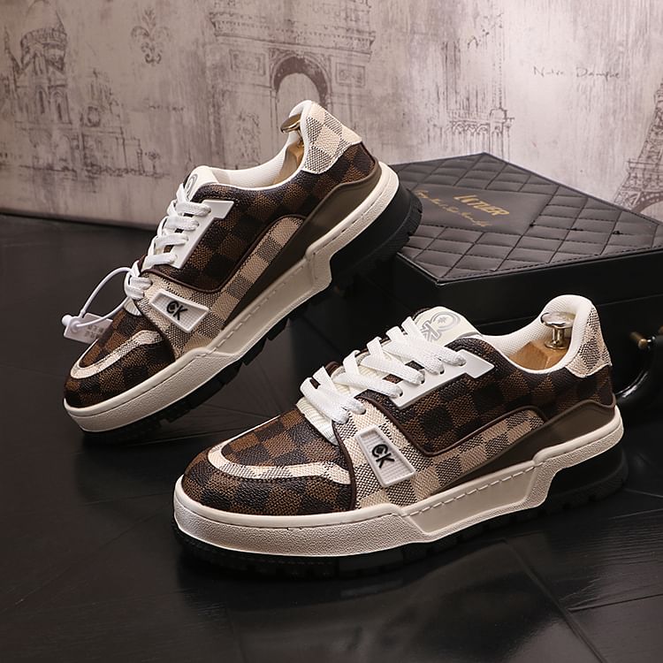 Mr Ozera - Tweekleurige sneakers