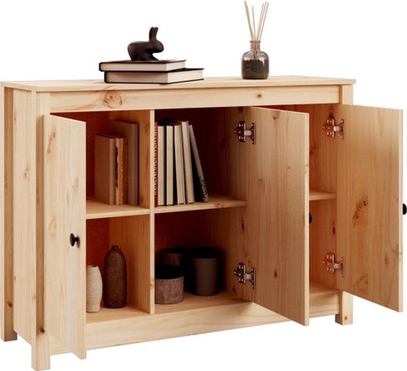 Dressoir - Grenenhout - Massief Hout - Ruimte voor Opberging
