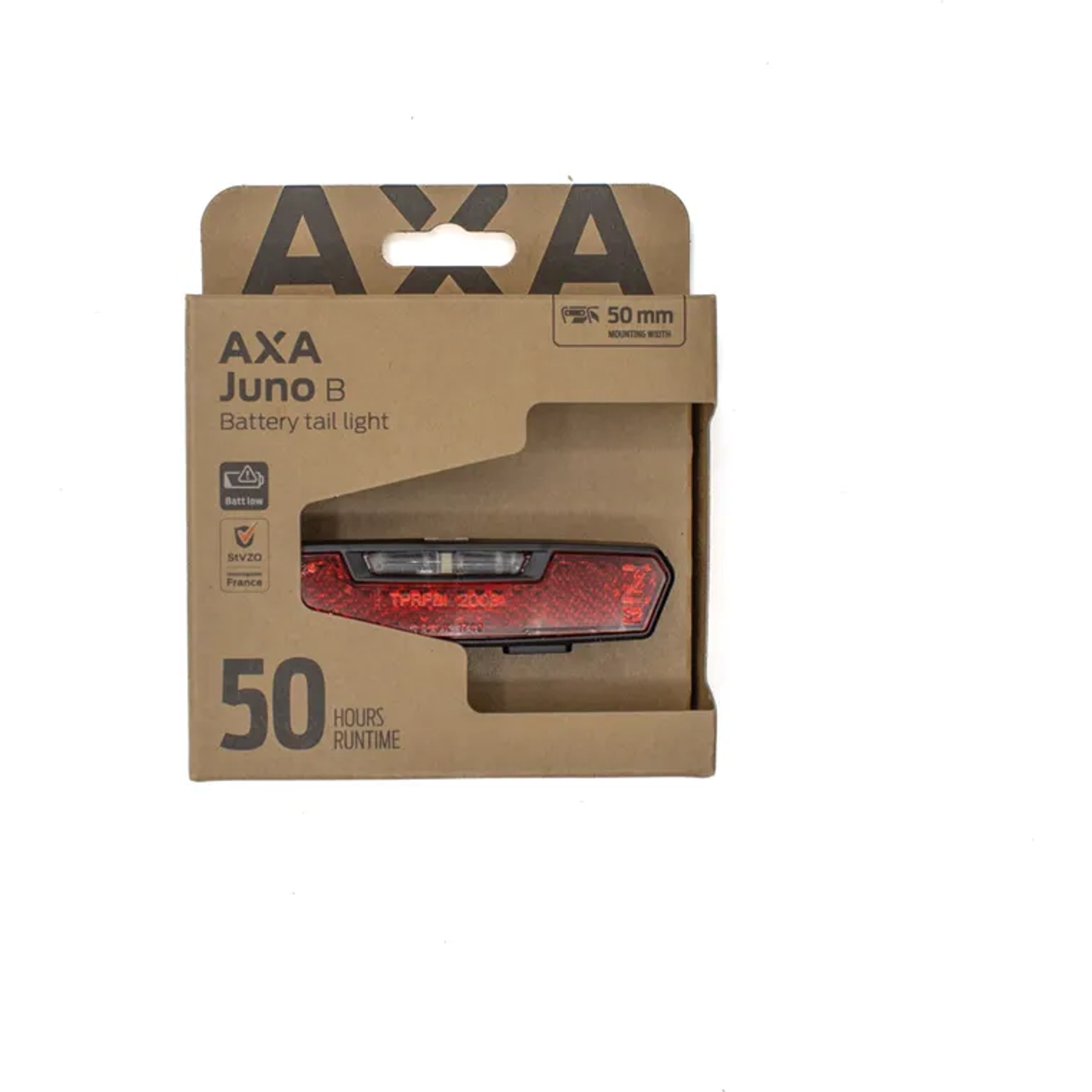 AXA Juno 50 mm Batterij Achterlicht