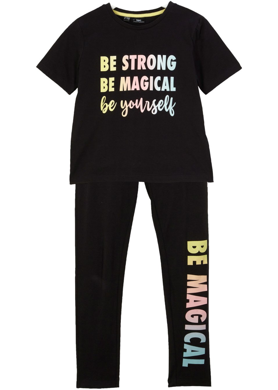 T-shirt + legging fille (Ens. 2 pces.)