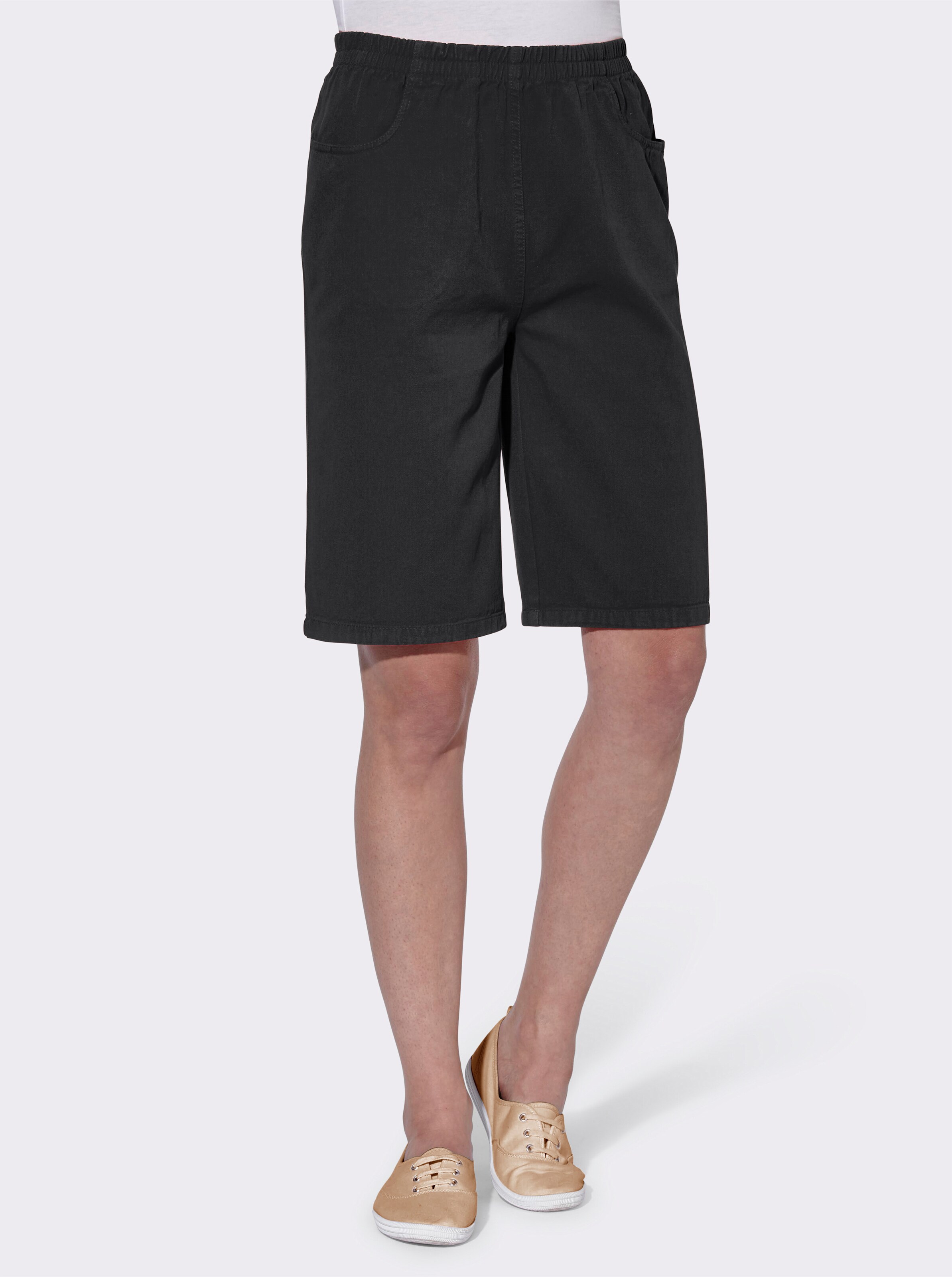 Bermudas mit Rundum-Dehnbund