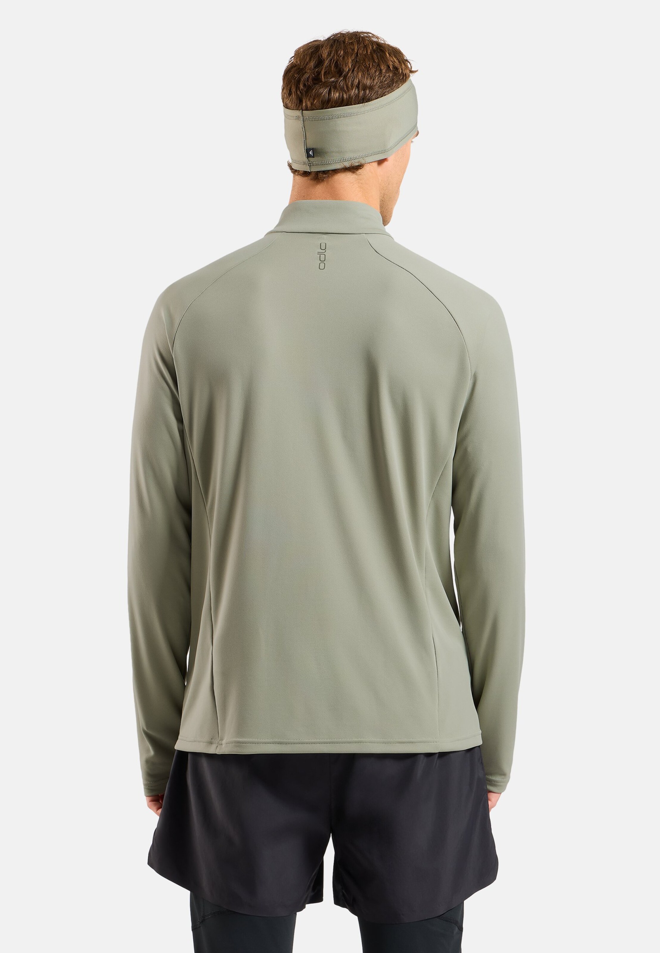 Essentials Ceramiwarm Mid Layer mit Halbreissverschluss in shadow