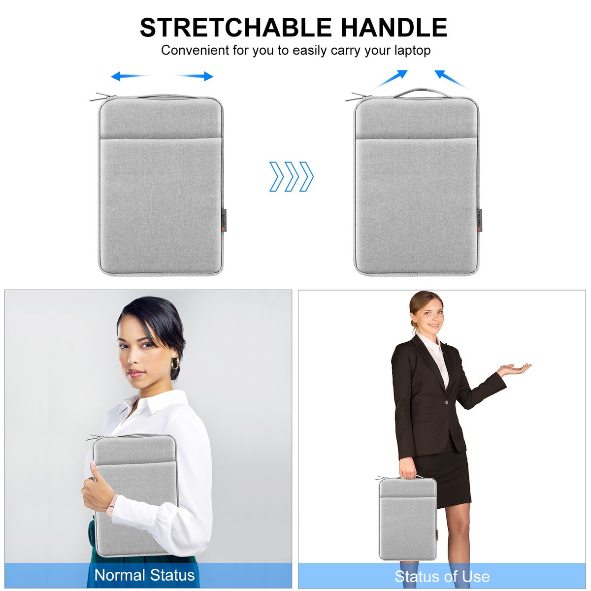 Universal Notebook Tasche 12,5 - 16,7 Zoll Trage Tasche Hülle Laptop Case Cover