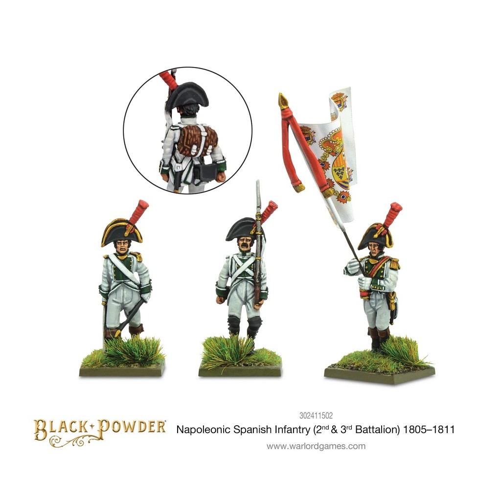 Napoleonic Spanish Infantry (2nd & 3rd Battalions) 1805-1811