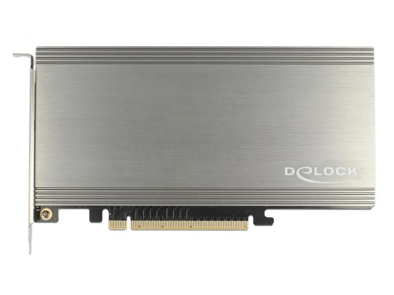 Delock Host Bus Adapter 2x NVME M.2 SSDs, PCI-Ex16, bootfäh Host-Bus-Adapter, 2x M.2 über PCIe