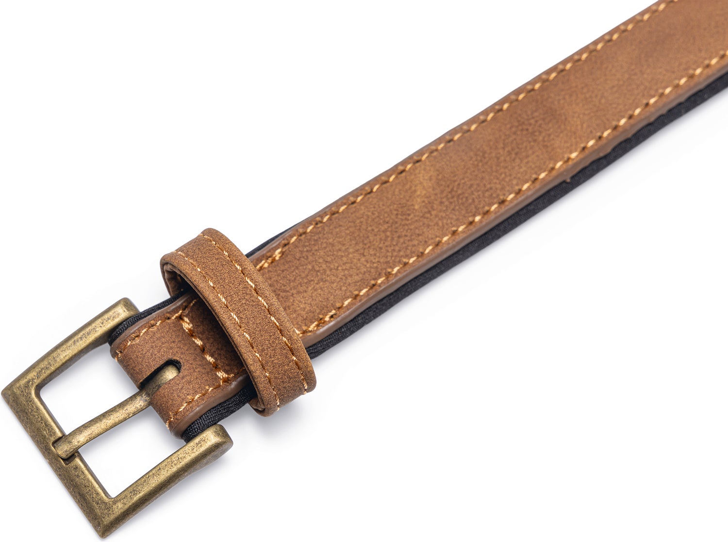 Beeztees hondenhalsband Balacron Ax bruin 36-44 x 2 cm