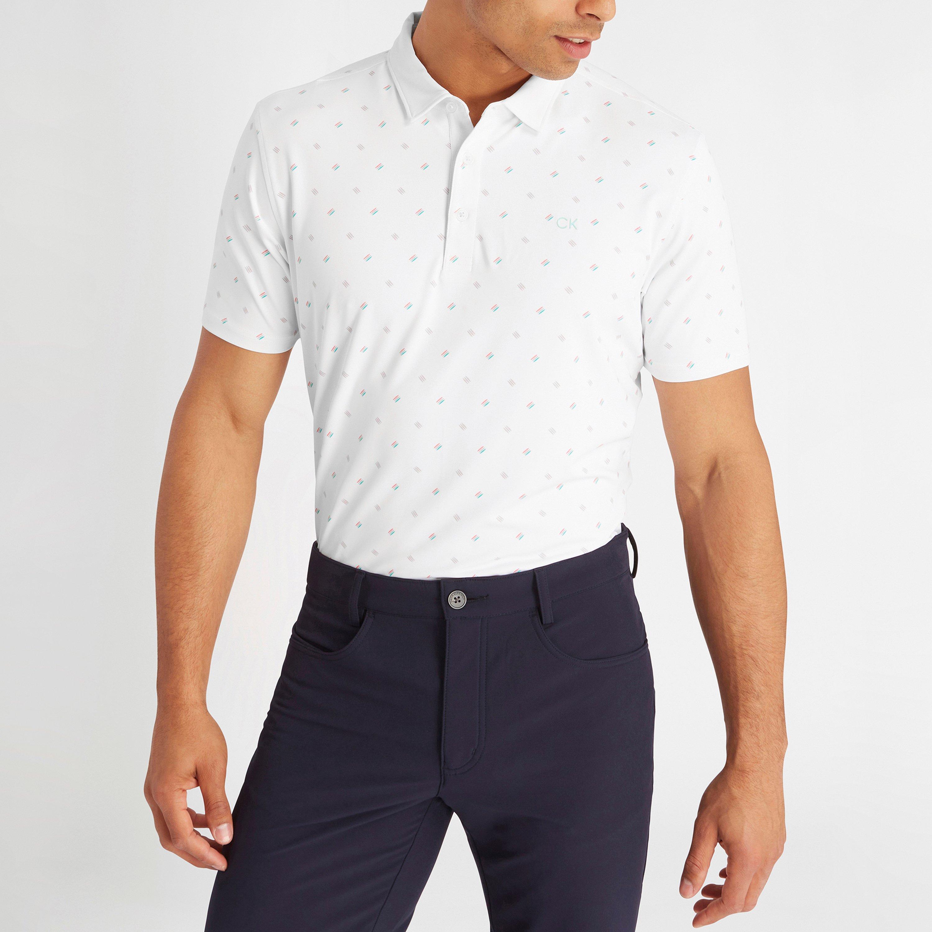 Calvin Klein Golf CK G Strke Prnt Polo Sn42