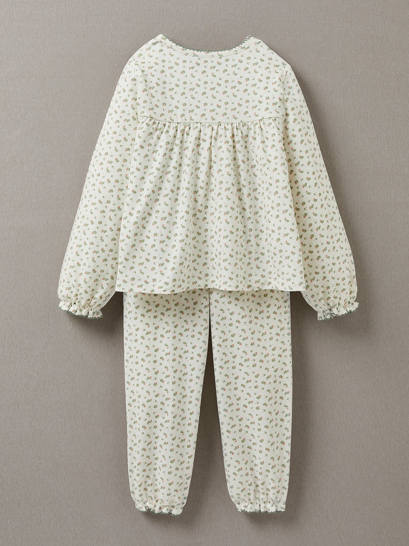 Pyjama Fille imprimé jardin fleuri