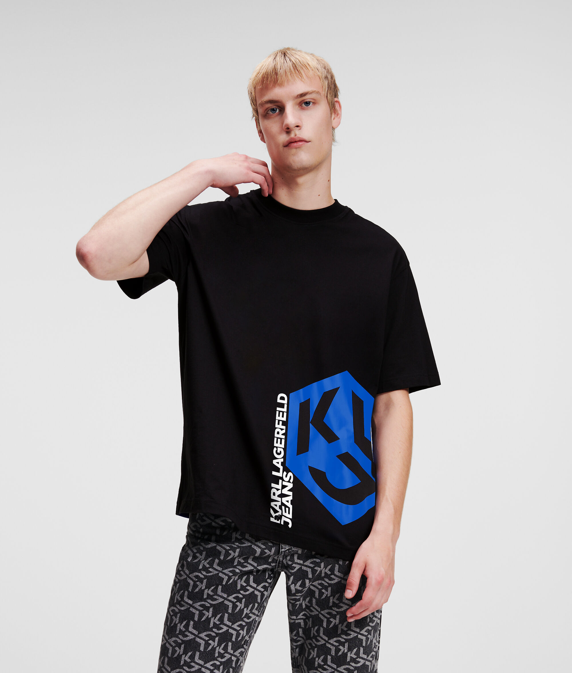 T-SHIRT GRAPHIQUE KLJ MONOGRAM