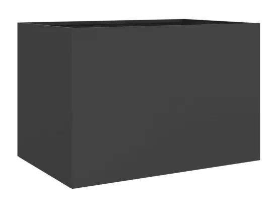 Jardinière bac lit surélevé noire 62 x 47 x 46 cm 02_0037758