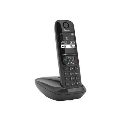 Gigaset AS690 - téléphone sans fil - noir