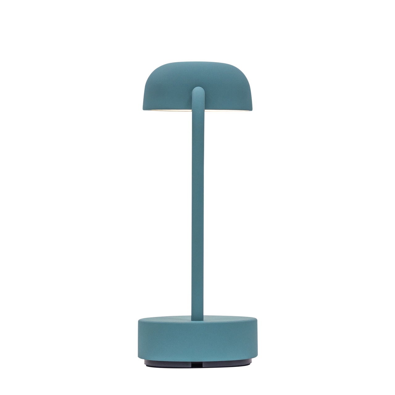 kooduu LED-Tischleuchte Smokey Teal FOKUS
