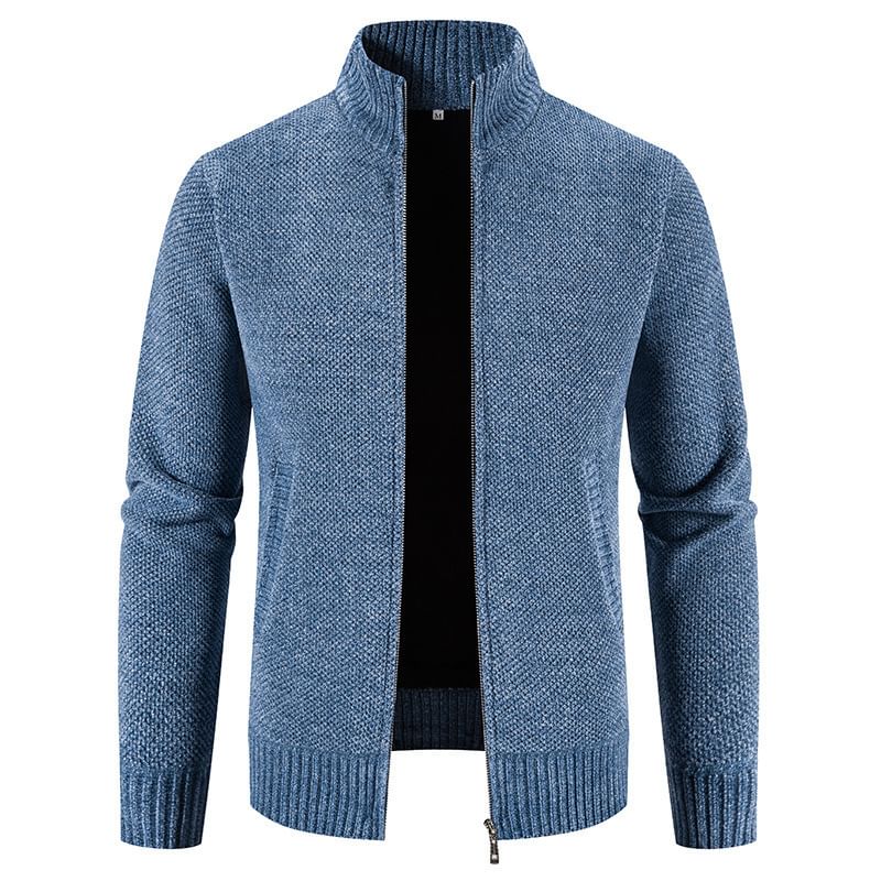 YIKES - Effen cardigan met opstaande kraag en rits