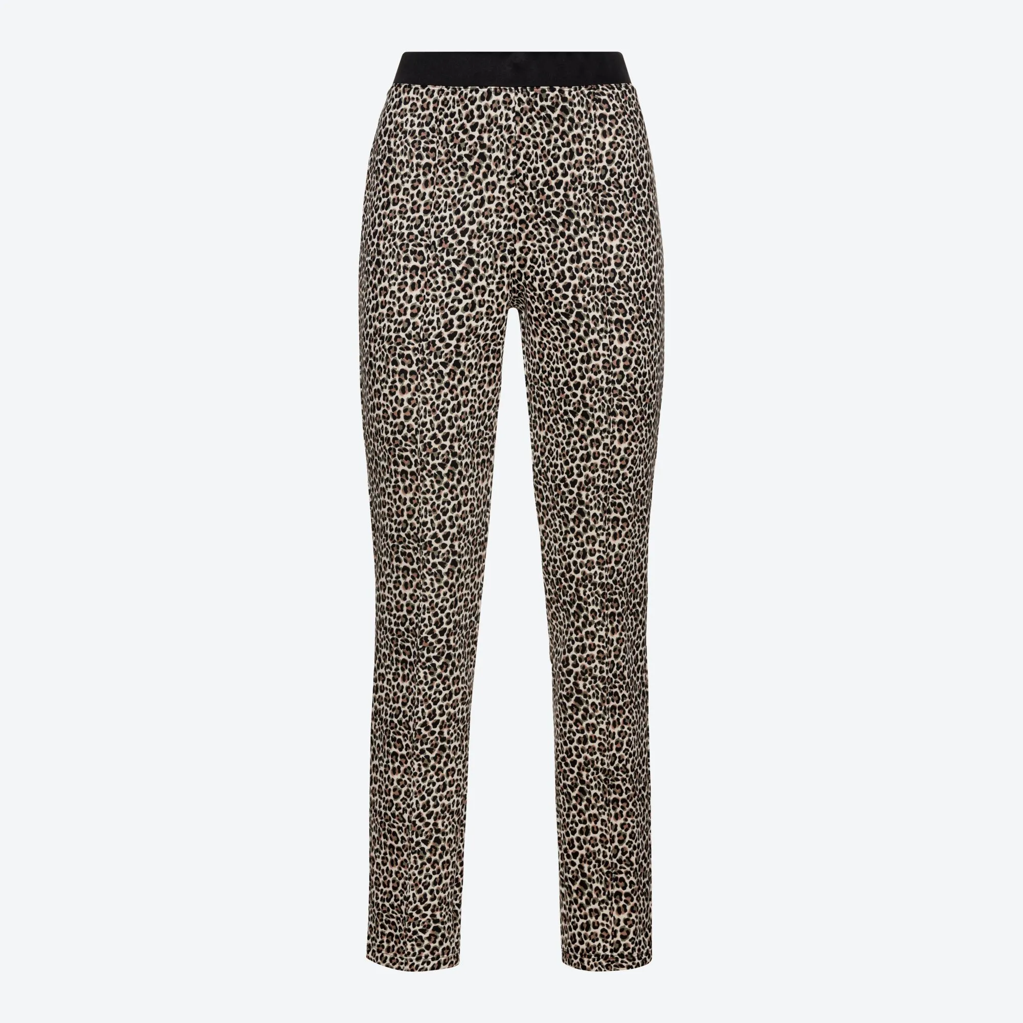 Damen-Scuba-Leggings mit Leo-Muster