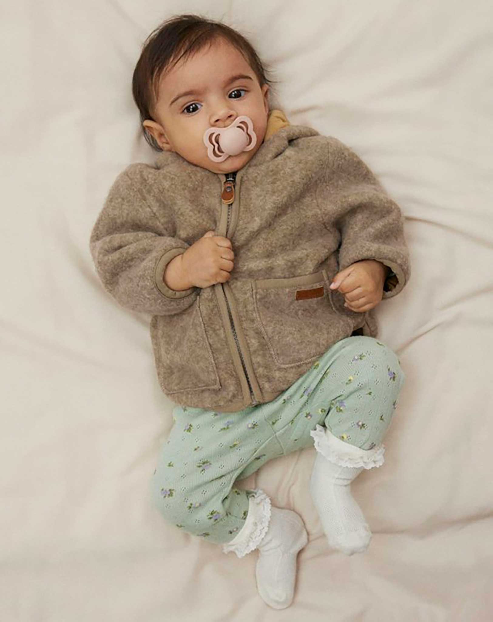Kapuzenjacke NBNMILOP in weathered teak