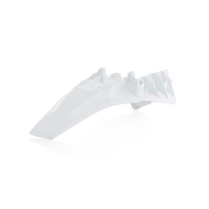 Garde boue Acerbis ARRIERE BLANC