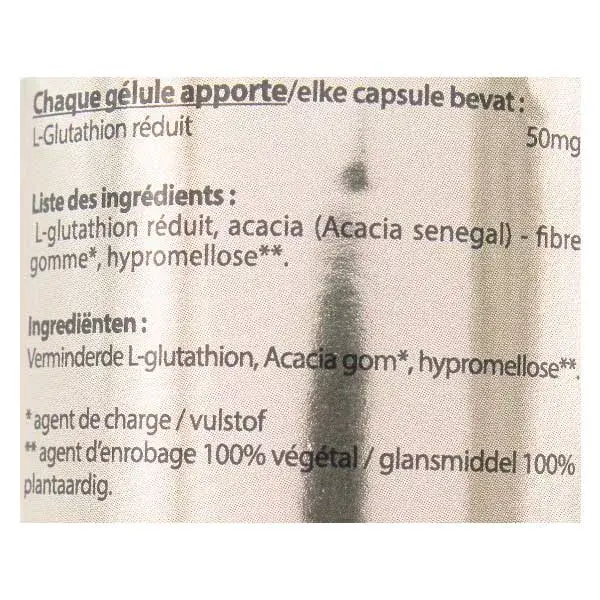 Vit'all+ L-Glutationa Reduzida 50mg 60 Cápsulas Vegetais
