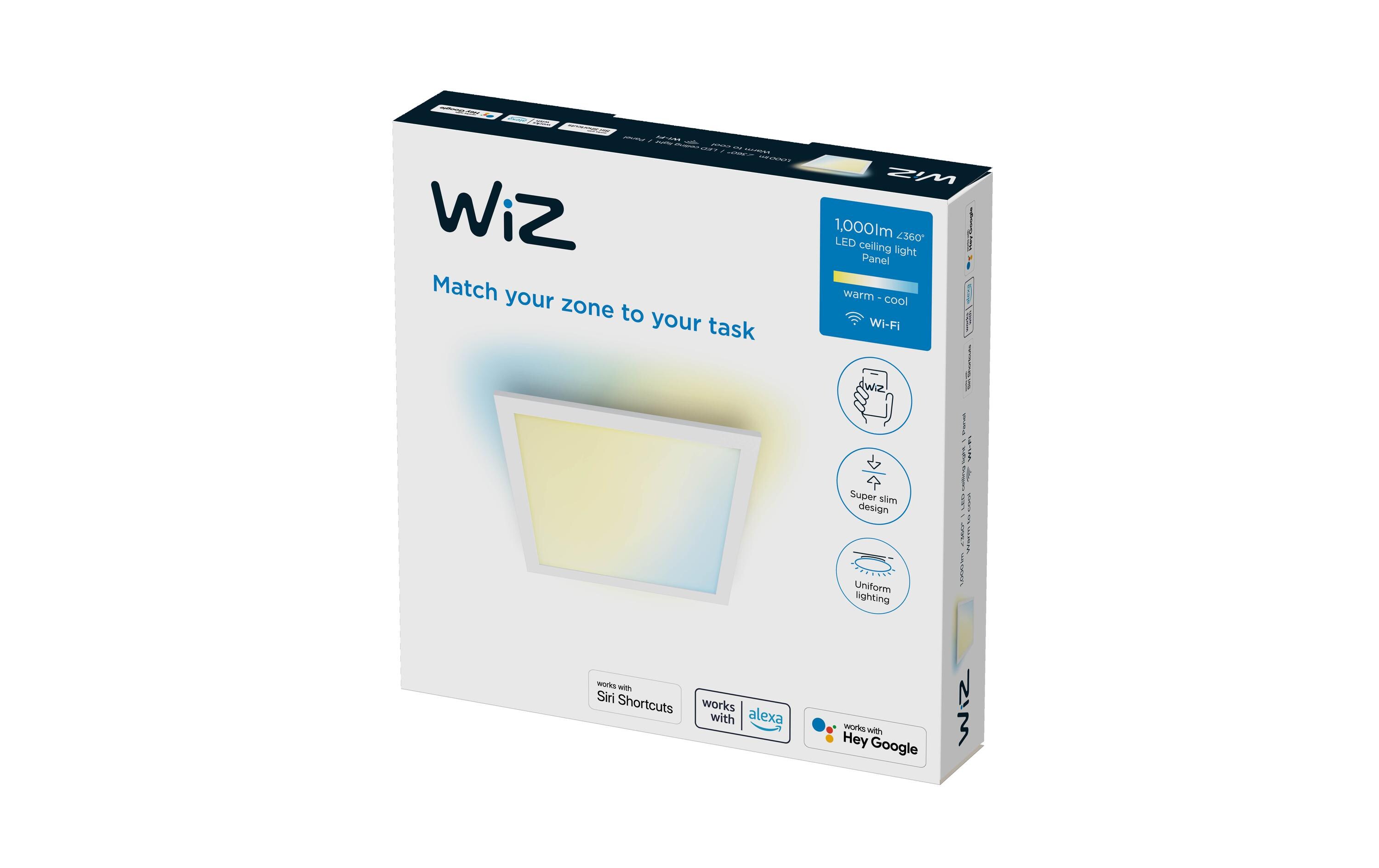 Panel Tunable White Deckenleuchte Weiss 1000 lmLED Panelleuchte, steuerbar über Matter, WLAN