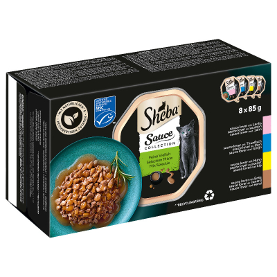 Sheba Selection Katzenfutter in Sauce feine Vielfalt