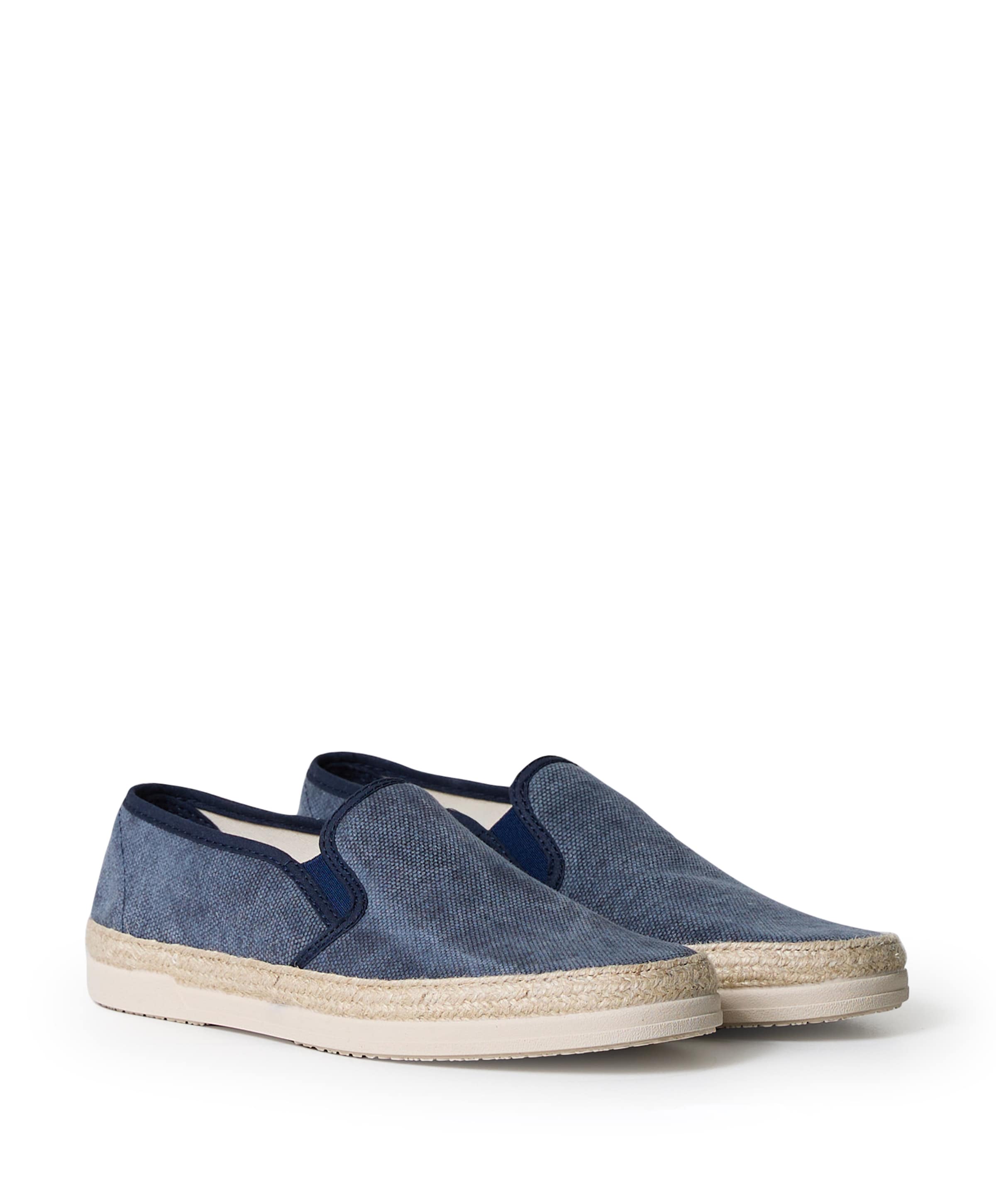 Cypres Heren mocassins Tobias blauw