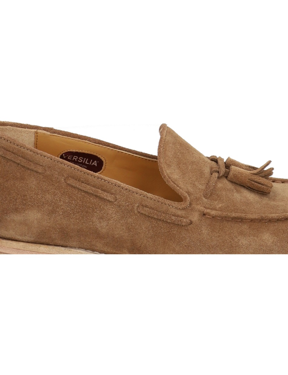Veloursleder Slipper
