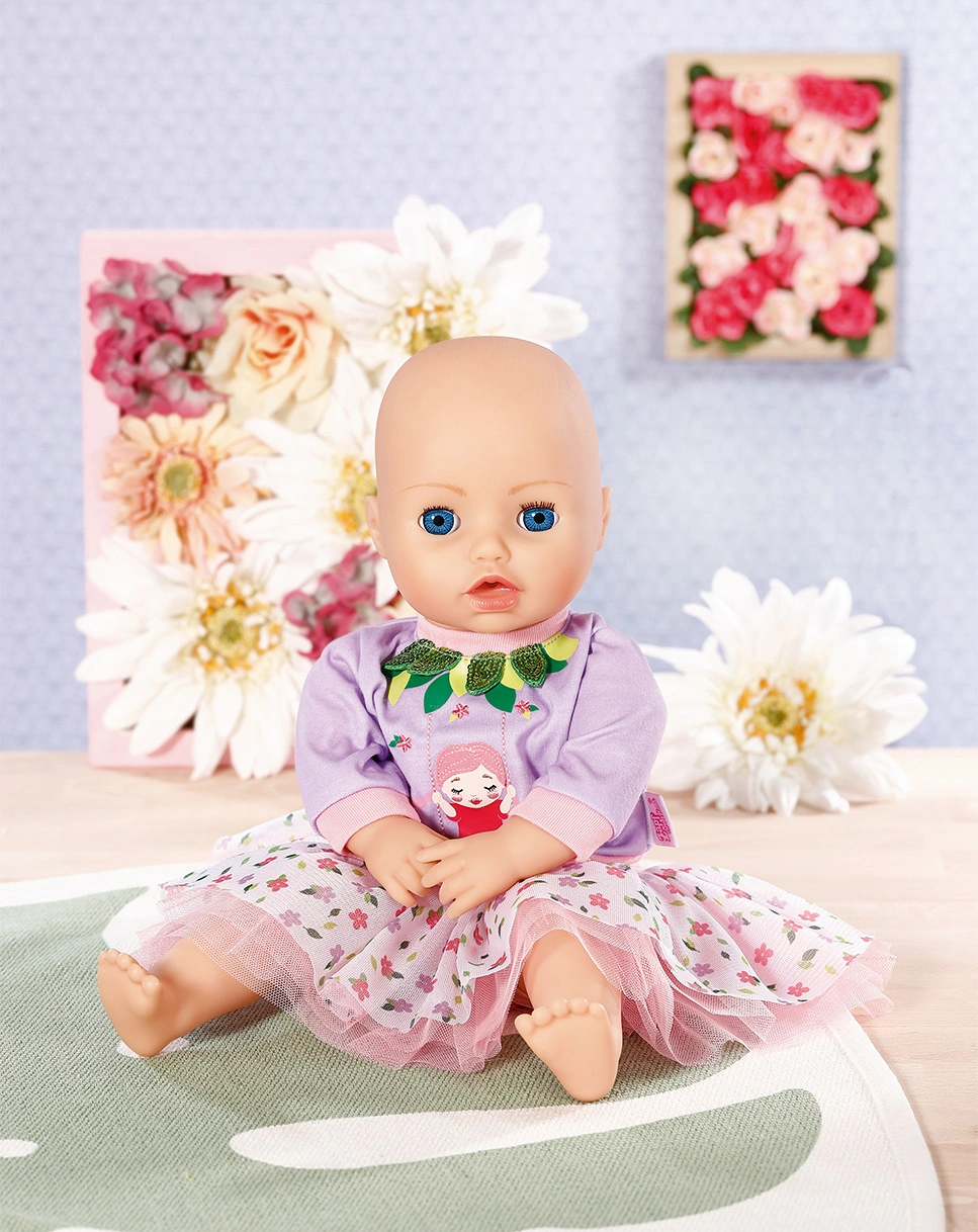 Dolly Moda Pullover & Tutu BAUMSCHAUKEL (43cm)