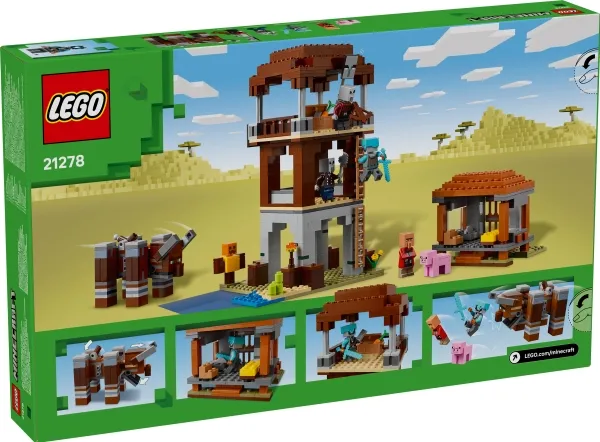 LEGO Minecraft 21278 Røverforposten og ravager