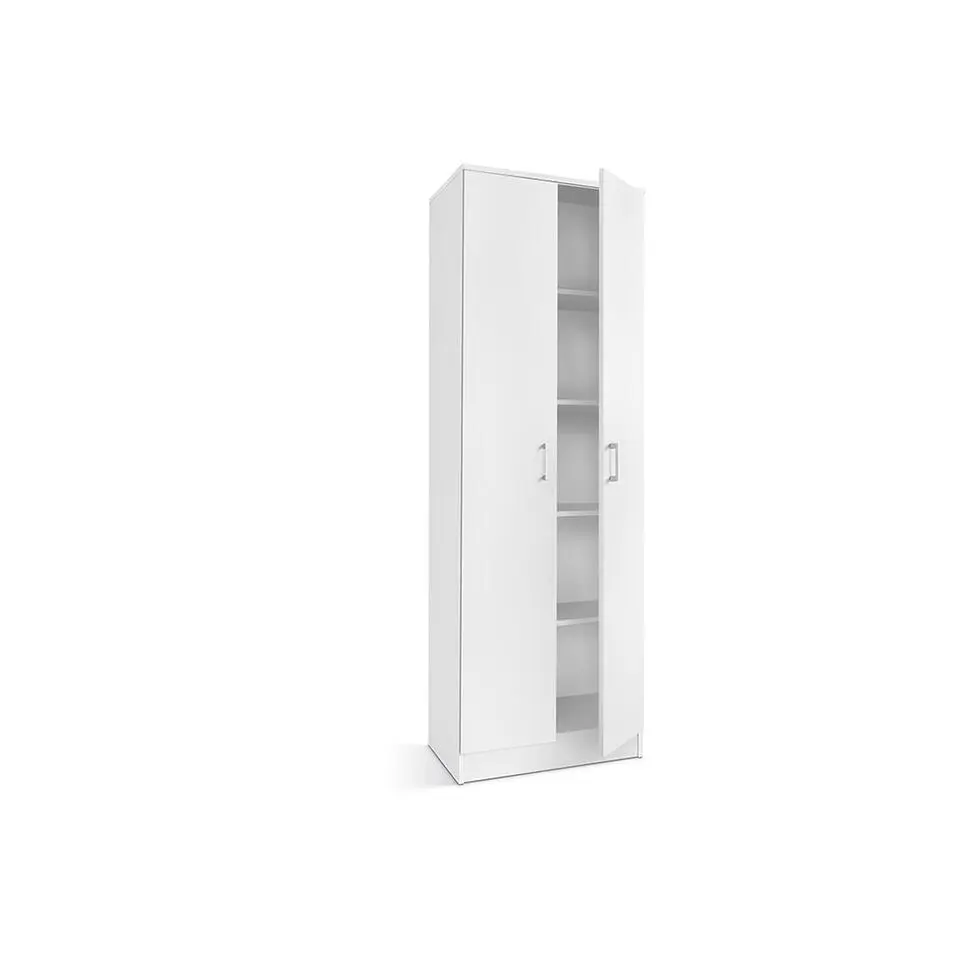 Interiax Kledingkast 'Amelie' - Wit - 2 Deurs - 180x60x40 cm