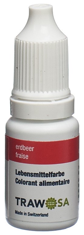 TRAWOSA Lebensmittelfarbstoff<br>10 ml, erdbeer