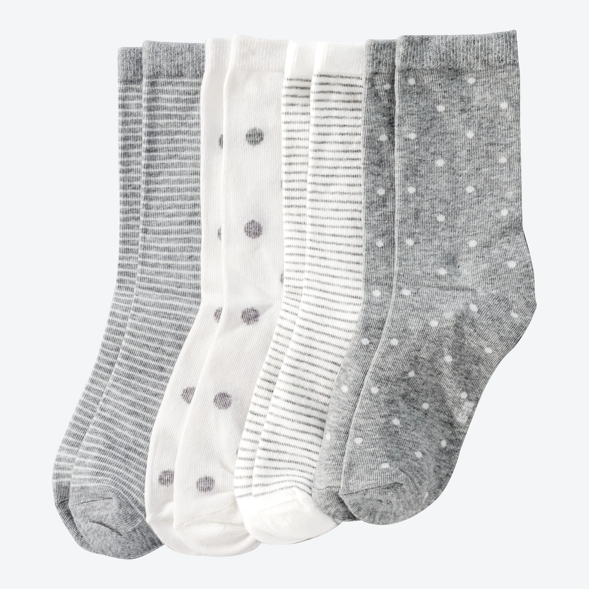 Damen-Socken in verschiedenen Designs, 4er-Pack