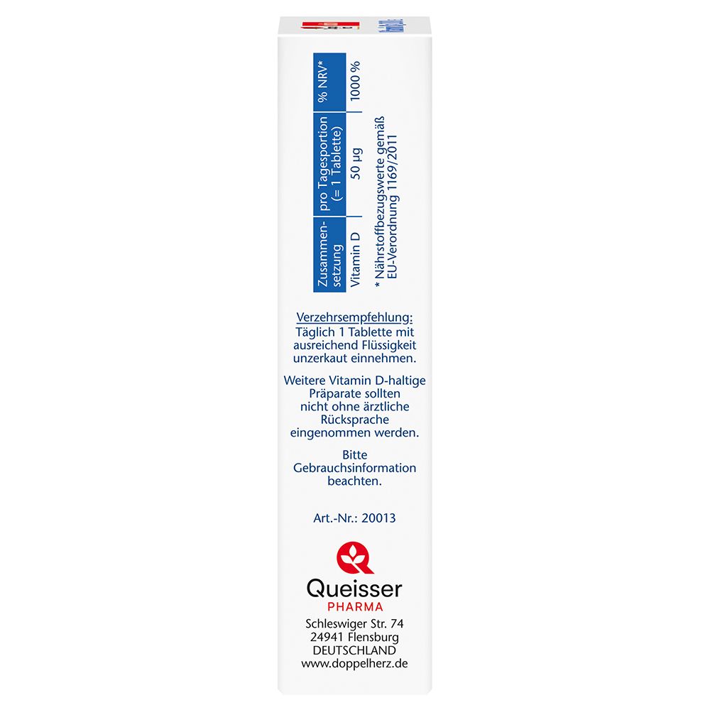 Doppelherz® aktiv Vitamin D3 2000 I.E.