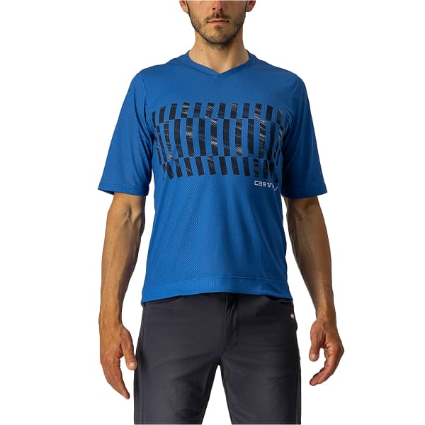 Maillot VTT CASTELLI TRAIL TECH BLEU