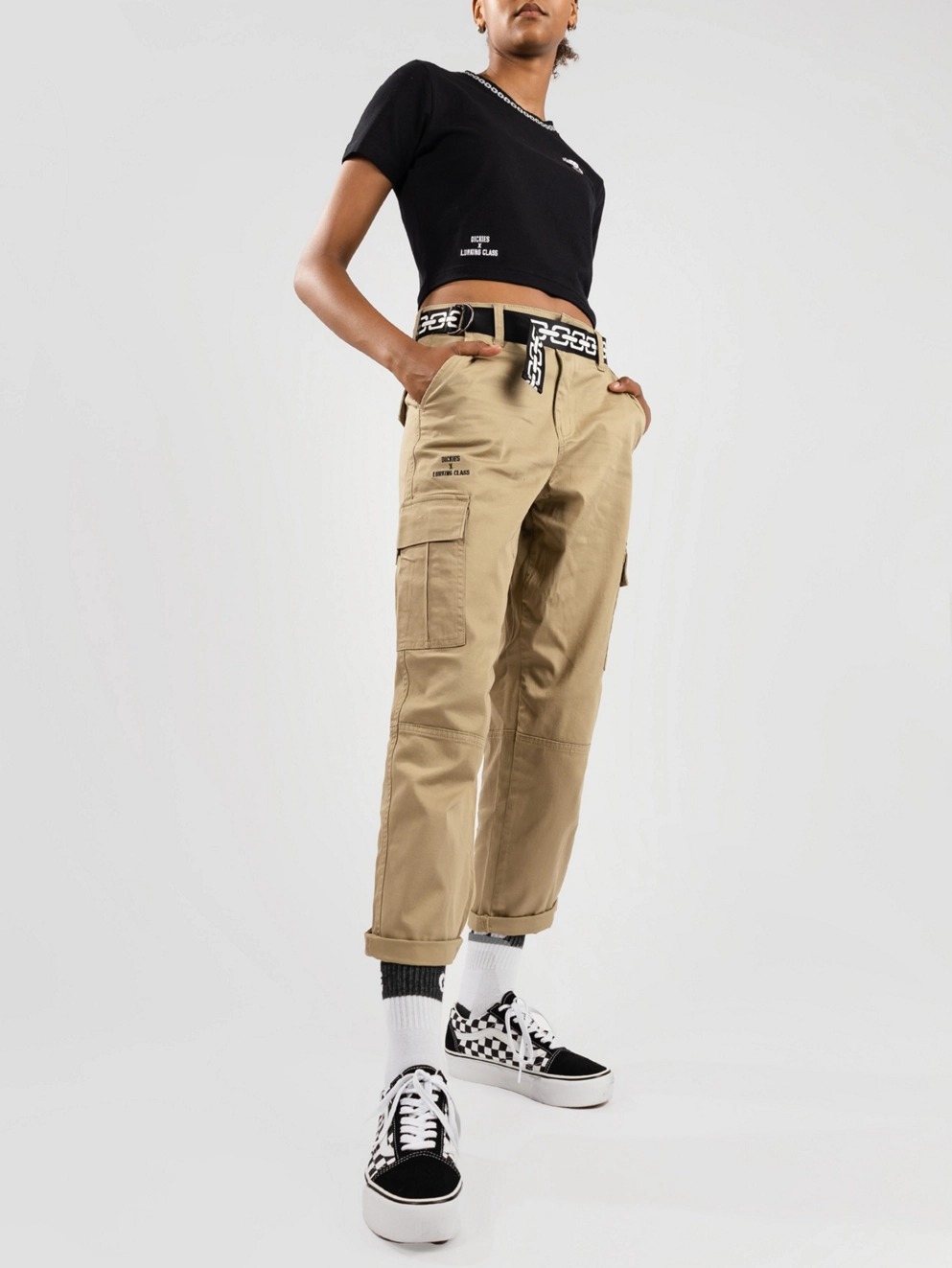 Dickies X Lurking Class Cargo Pants khaki