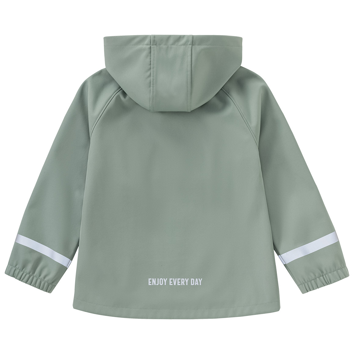 Topolino Kinder Softshelljacke mit Kapuze oliv