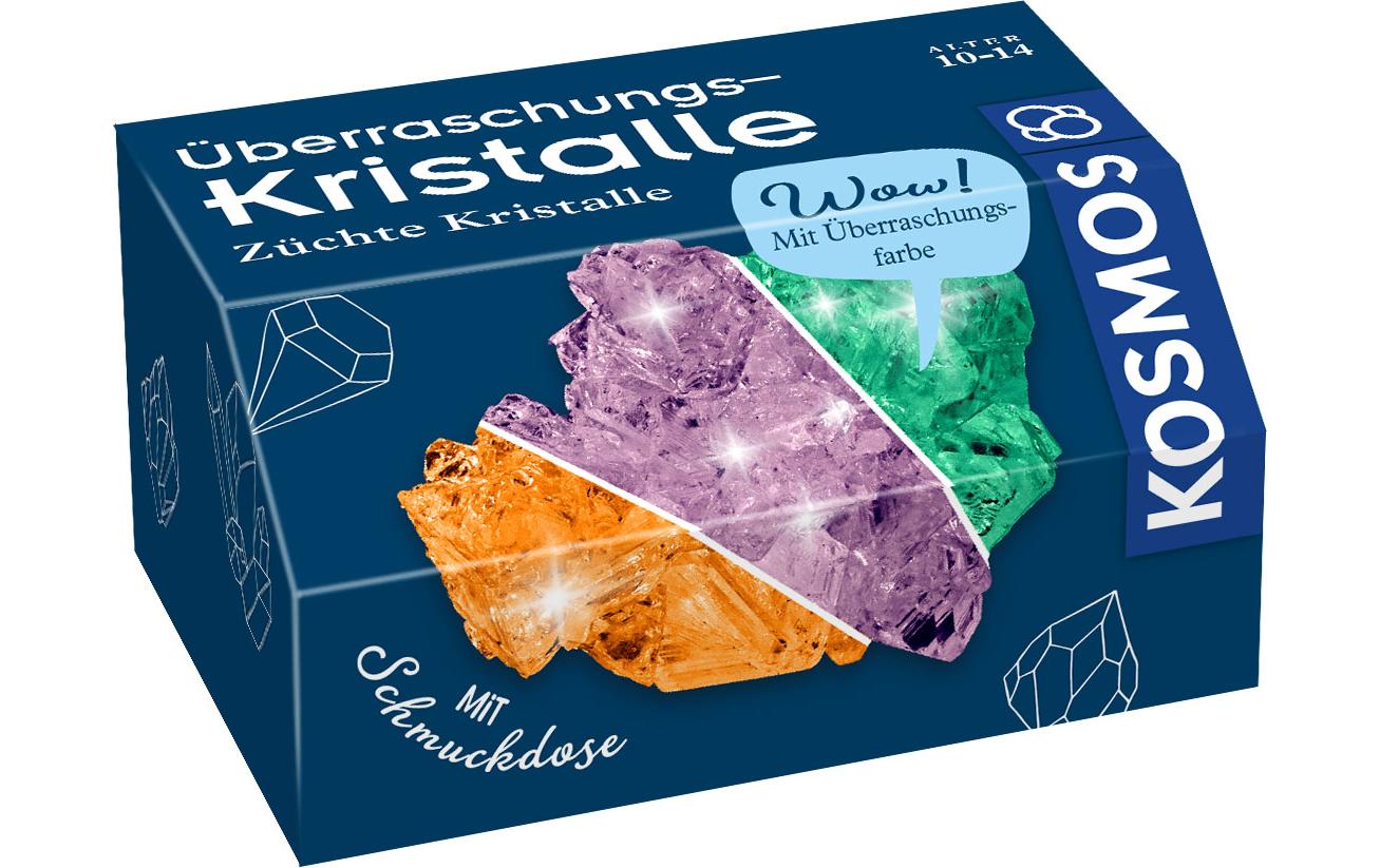 Experimentierkasten Überraschungs-Kristalle selbst züchtenKristallwachstum über Nacht
