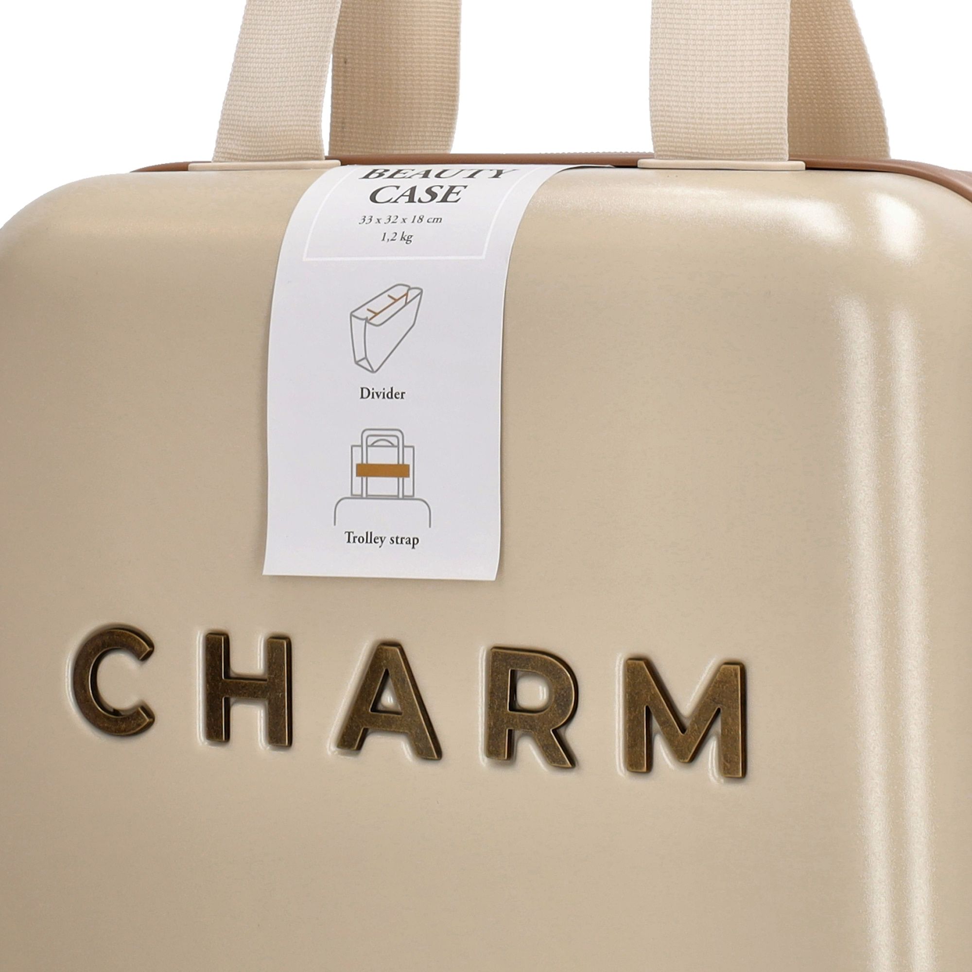 Charm London Capetown Beautycase Beige