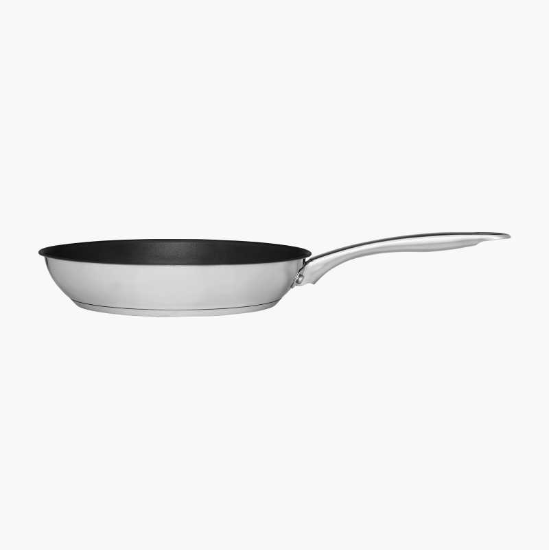 Stekepanne av rustfritt stål, 28 cm