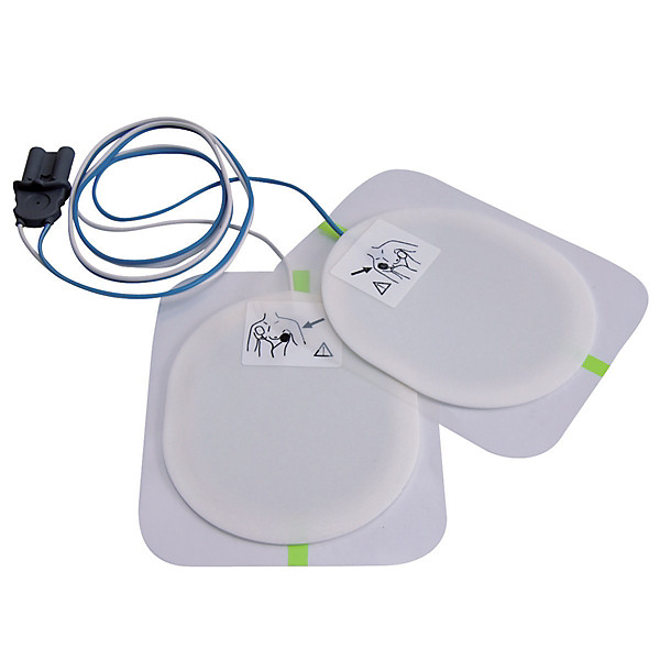 Electrodes adultes pour défibrillateur semi-automatique Saver one