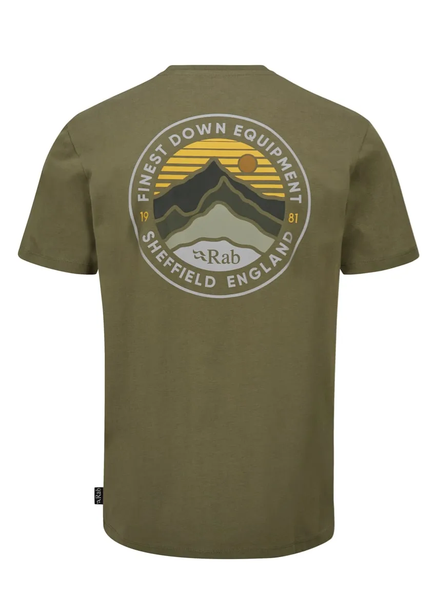 Rab Basecamp 3 Peak Tee Light Khaki