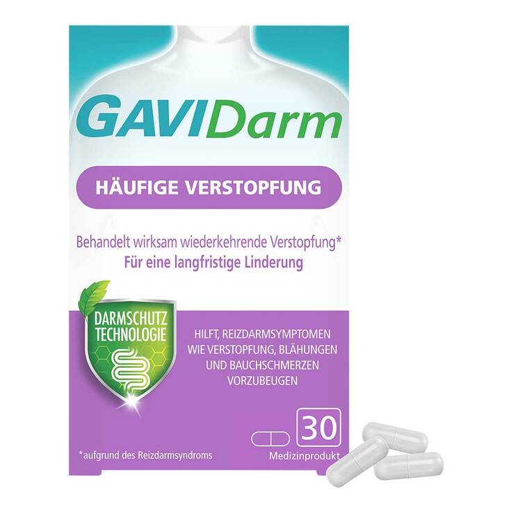 Gavidarm Häufige Verstopfung Kapseln, 30 St
