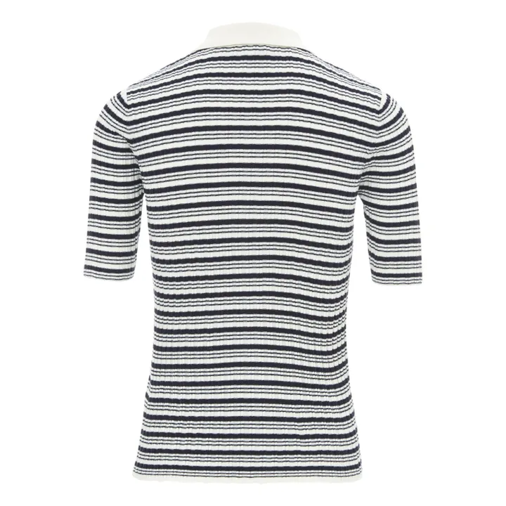 FUB Polo Maille Fine Coton Bio - Collection Femme | Ecru
